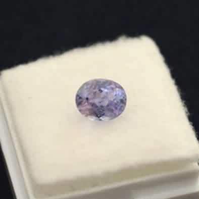 light purple sapphire