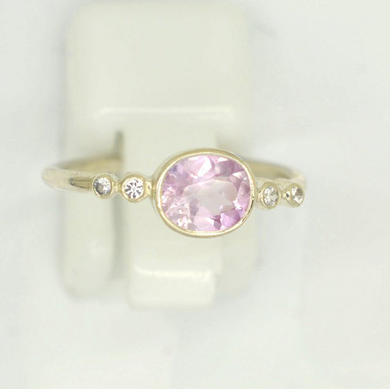 gemstone promise rings